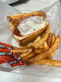 1/2 Meatball Parm Sub, Fries & Fountain Drink Lunch