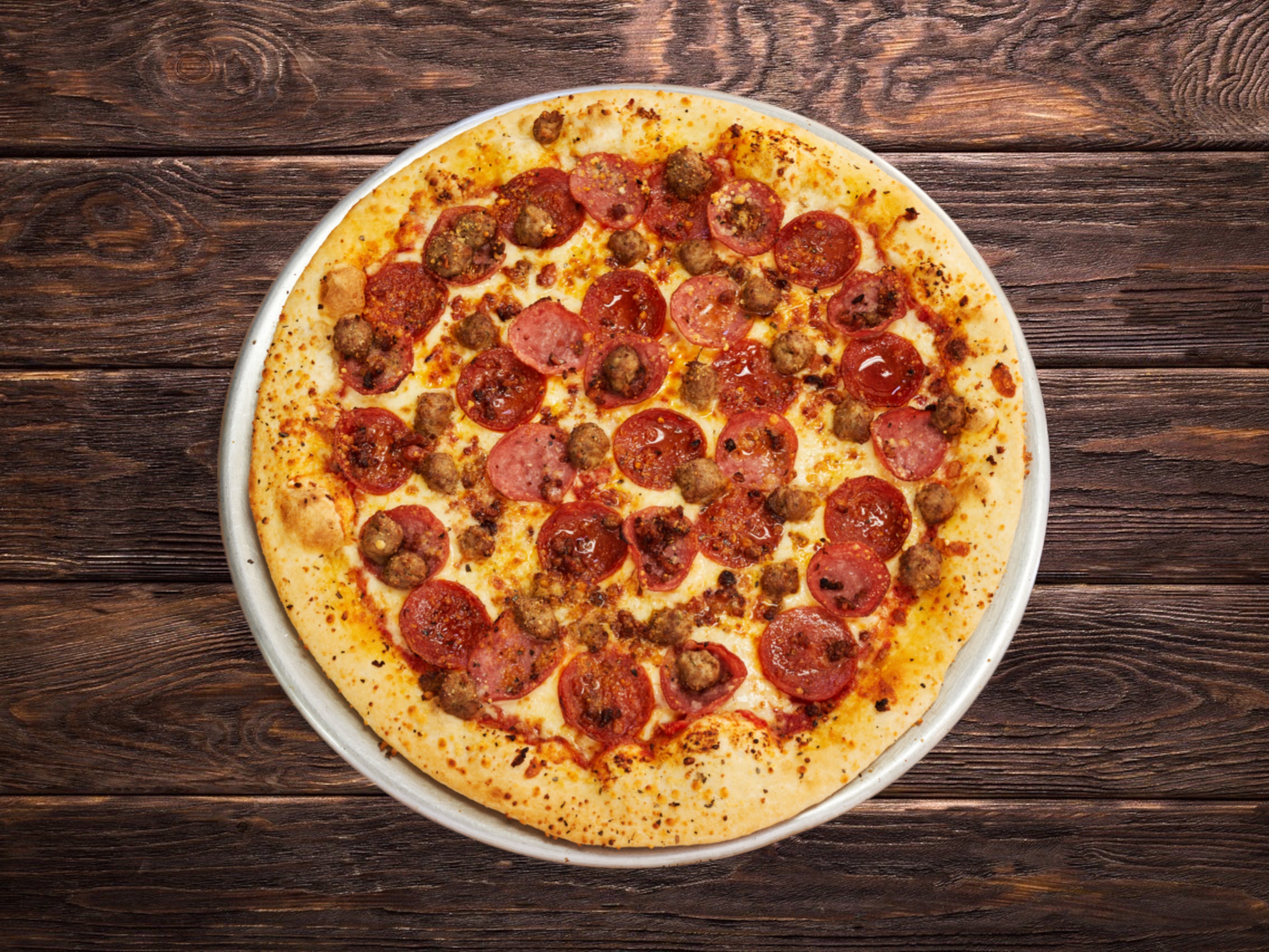 Velarde Pizza - View Menu & Order Online - 13505 Montfort Pl, Dallas, TX  75240 - Slice