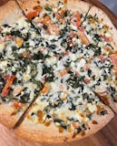 Johnnies Spinach Pizza