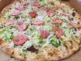 Cheese Steak Ala Garden Pizza