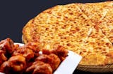 One Jumbo 18" Cheese Pizza & 20 Wings Special