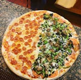 Veggie & Meat Combo Pizza
