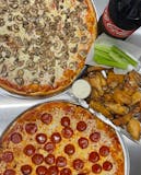 (2) XL 1-Topping Pizza, 20 Traditional Wings & 2 LT Soda Special