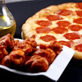 Large Pizza & 20 Wings Special