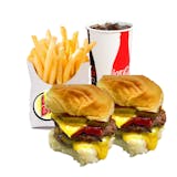 Double Cheeseburger Value Meal (Certified Angus)