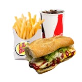 Burger Sub Value Meal (Certified Angus)