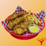 Chicken Tender Baskets With French Fries