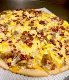 Breakfast pizza