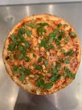 Vegan Chicken and Fresh Tomatoes Pizza