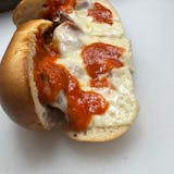 Shrimp Parmigiana Sandwich