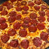 2 Large Pepperoni Pizzas Special