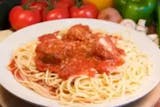 Family Size Spaghetti With Meatballs