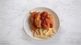 Buffalo Chicken Fingers & Fries