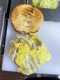 Turkey, Egg, Cheese Breakfast Sandwich
