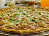 Thin BBQ Chicken Pizza