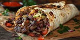 Beef Shawarma wrap