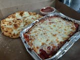 Lasagna with Cheese Bread