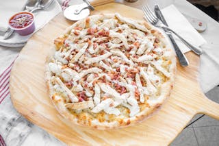 Chicken Bacon Ranch Pizza