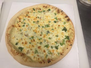 Chicken Alfredo Pizza