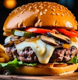 Mushroom Swiss Burger