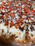 Roasted Garlic Chicken  Pizza