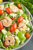 Steam Jumbo Shrimp Salad