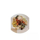 Grilled Vegetables & Hummus Salad