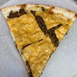 Philly Cheesesteak Pizza Slice