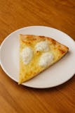 White Ricotta Pizza Slice