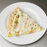 Chicken Caesar Pizza Slice