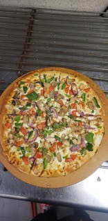 Chicken Herb Pizza