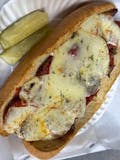 Italian Sausage Parmigiana Grinder