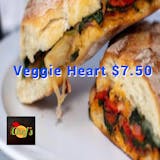Veggie Heart Panini