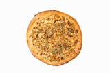 Akkawi Cheese Pie topped with Zaatar (10”)