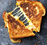 Triple Cheese Grilled Cheese Sandwich