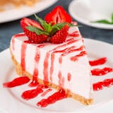 D8. Strawberry Cheesecake