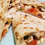 Grill Chicken with Vegetable Quesadilla