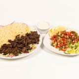 Beef Shawarma Platter