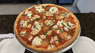 Homemade Margherita Pizza