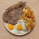 Rib Eye Steak Platter