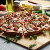 Halal Tandoori Pizza Twist