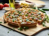 Halal Chicken Tikka Pizza