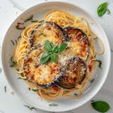 2 Eggplant Parm w/pasta