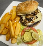 Mushroom Swiss Burger