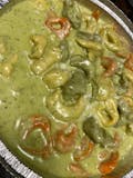 Tortellini with Pesto Sauce