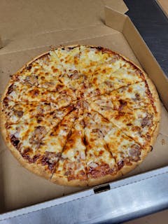 BBQ Pulled Pork Pizza