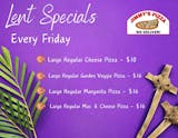 Lent Specials Fridays