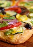 Gluten Free (Vegan) Veggie Pizzette