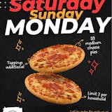 16" Medium Cheese Pizza ($8 Special Limited Time)(Limit : 2 Per Order)