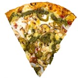 Don't Be a Chicken Pizza Slice